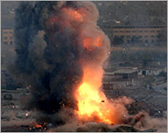 huge explosion destroyed around twenty houses in Baghdad
